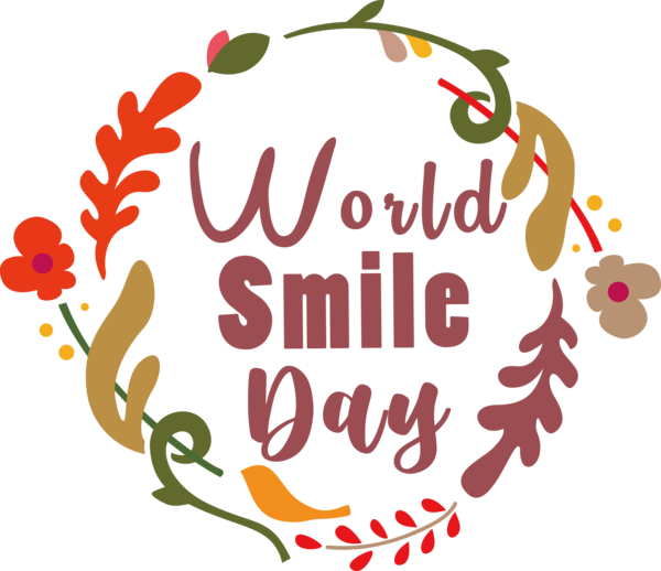 Transparent World Smile Day Icon Computer Design for Smile Day for World Smile Day