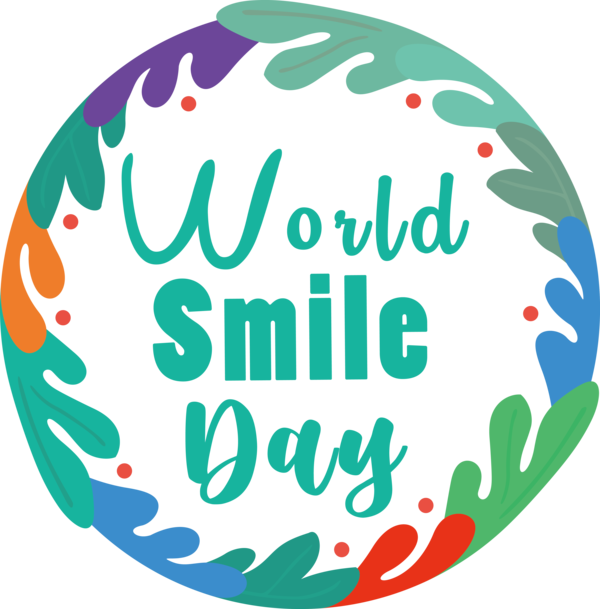 Transparent World Smile Day Design Idea Logo for Smile Day for World Smile Day