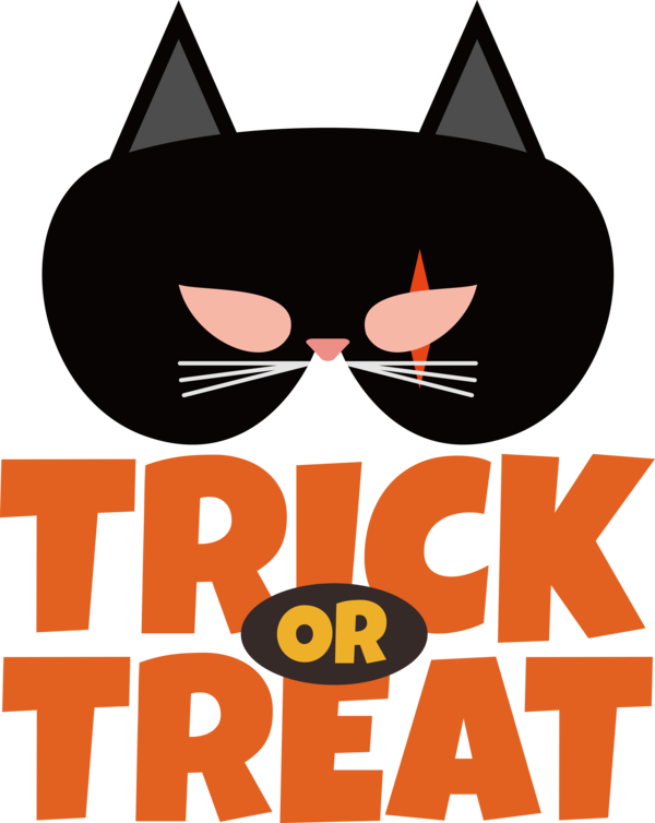 Transparent Halloween Cat Snout Whiskers for Trick Or Treat for Halloween