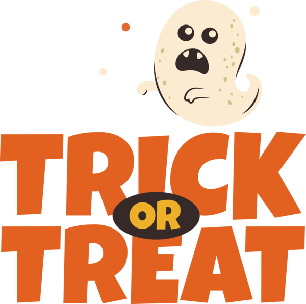 Transparent Halloween Arena Theatre Human Logo for Trick Or Treat for Halloween