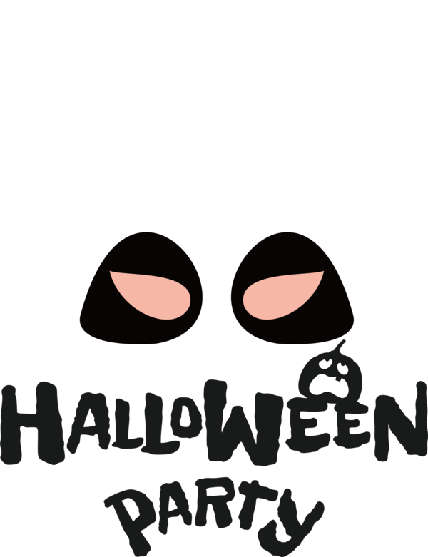 Transparent Halloween Cartoon Logo Eyewear for Halloween Party for Halloween