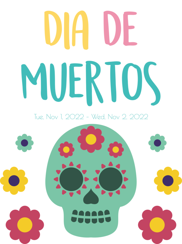Transparent Day of the Dead Drawing Wedding Invitation Cartoon for Día de Muertos for Day Of The Dead