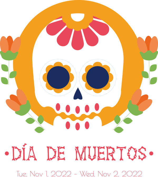 Transparent Day of the Dead Digital art Super Clip Art Drawing for Día de Muertos for Day Of The Dead
