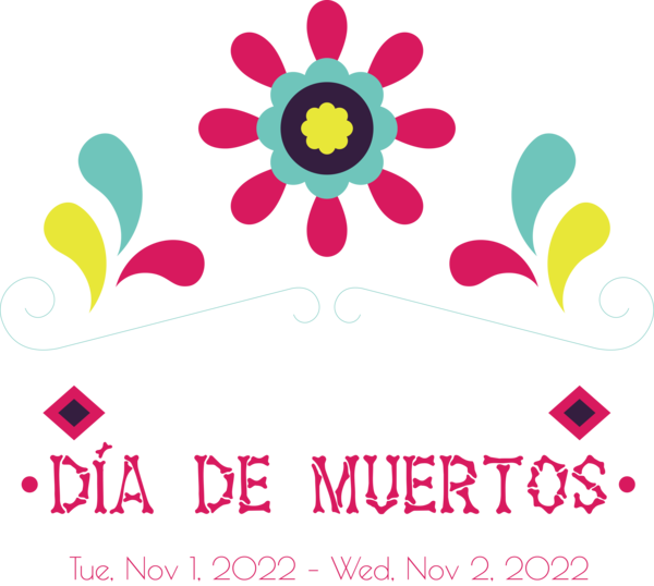 Transparent Day of the Dead Icon Design Symbol for Día de Muertos for Day Of The Dead