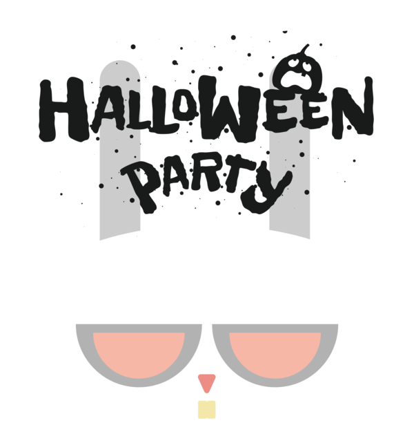 Transparent Halloween Design Logo Eyewear for Halloween Party for Halloween
