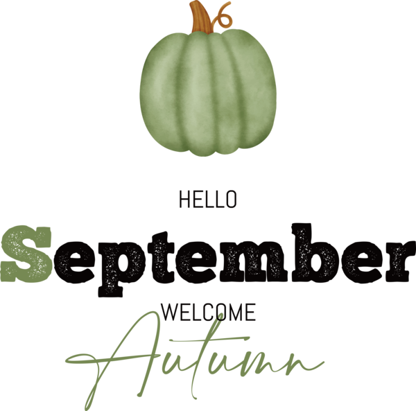 Transparent thanksgiving Logo Font Text for Hello Autumn for Thanksgiving
