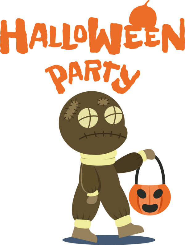 Transparent Halloween Human Cartoon Line for Halloween Party for Halloween