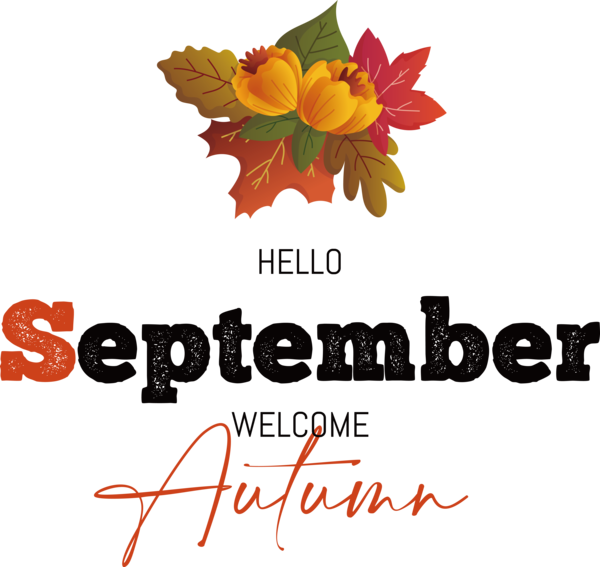 Transparent thanksgiving calendar September Journal: Lined Journal for Hello Autumn for Thanksgiving