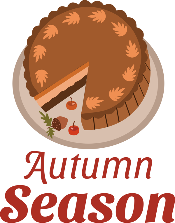 Transparent thanksgiving Chocolate Logo Torte-M for Hello Autumn for Thanksgiving