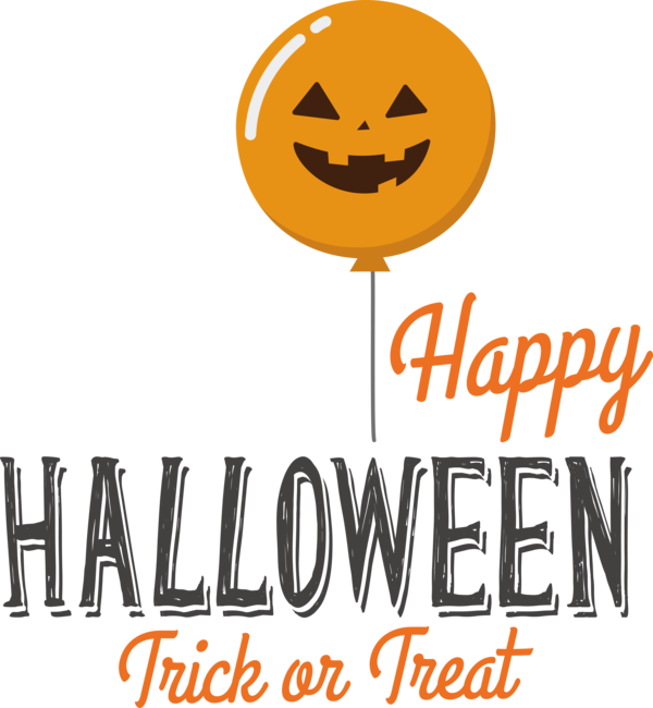 Transparent Halloween Logo Icon Smiley for Happy Halloween for Halloween