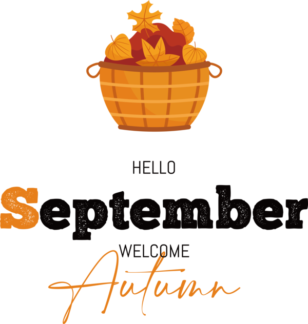 Transparent thanksgiving Logo Text Design for Hello Autumn for Thanksgiving