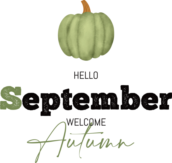 Transparent thanksgiving Vegetable Font Logo for Hello Autumn for Thanksgiving