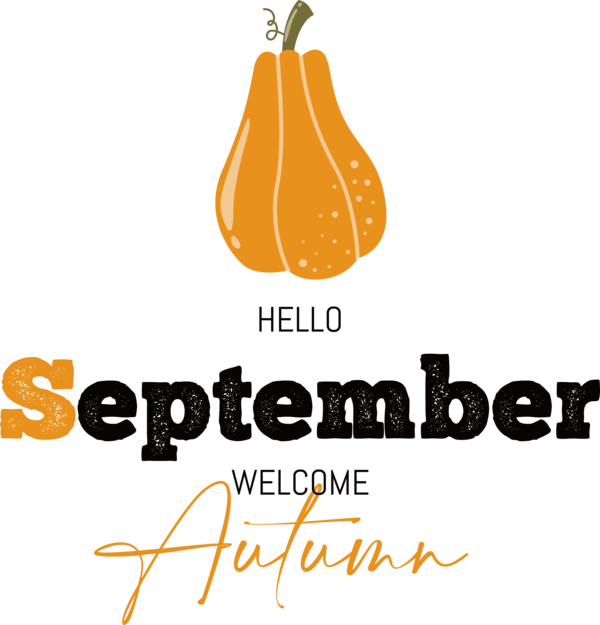 Transparent thanksgiving Pumpkin Logo Fruit for Hello Autumn for Thanksgiving