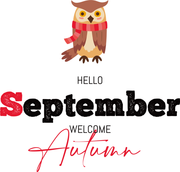 Transparent thanksgiving Birds Owls Logo for Hello Autumn for Thanksgiving