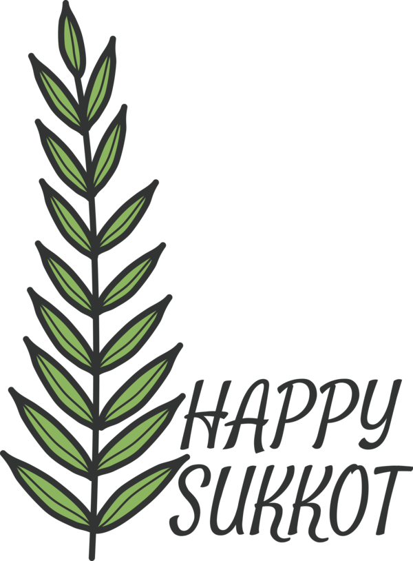 Transparent sukkot Leaf Christmas Gift for Happy sukkot for Sukkot