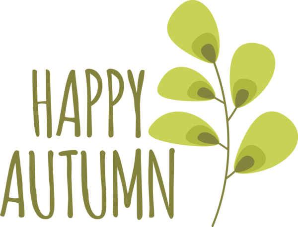 Transparent thanksgiving Leaf Plant stem Font for Hello Autumn for Thanksgiving