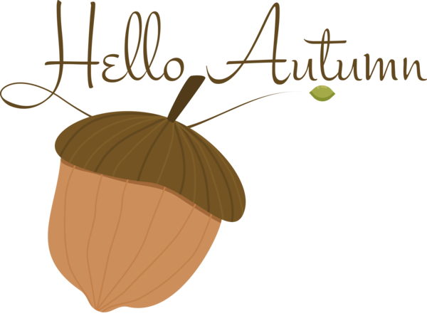 Transparent thanksgiving Design Produce Text for Hello Autumn for Thanksgiving