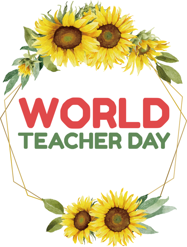 Transparent World Teacher's Day World Teacher's Day Teachers' Days for Teachers' Days for World Teachers Day