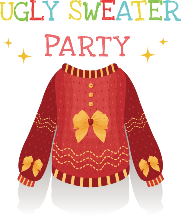 Transparent Christmas Ugly Sweater Christmas for Ugly Sweater for Christmas