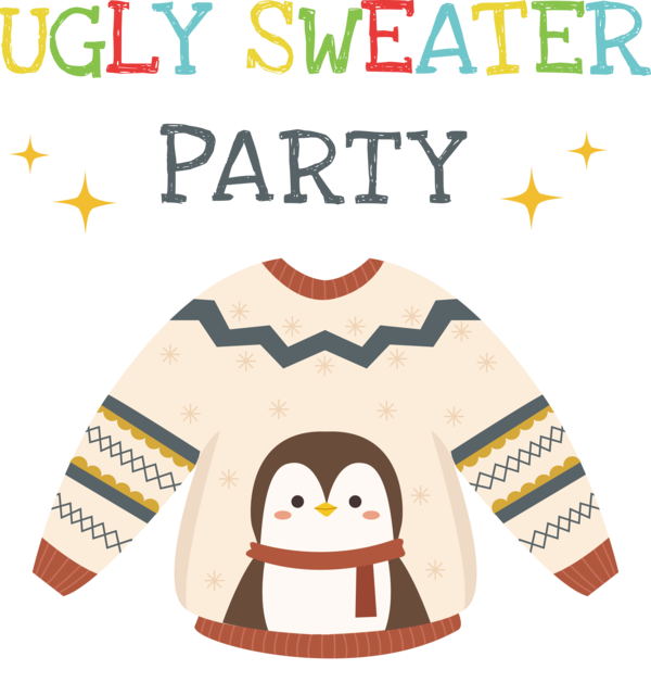 Transparent Christmas Ugly Sweater Christmas for Ugly Sweater for Christmas