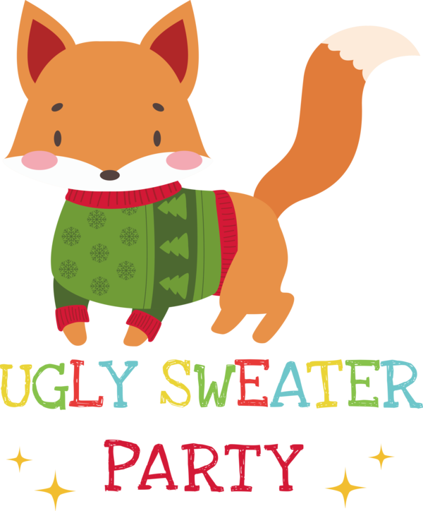 Transparent Christmas Ugly Sweater Christmas for Ugly Sweater for Christmas