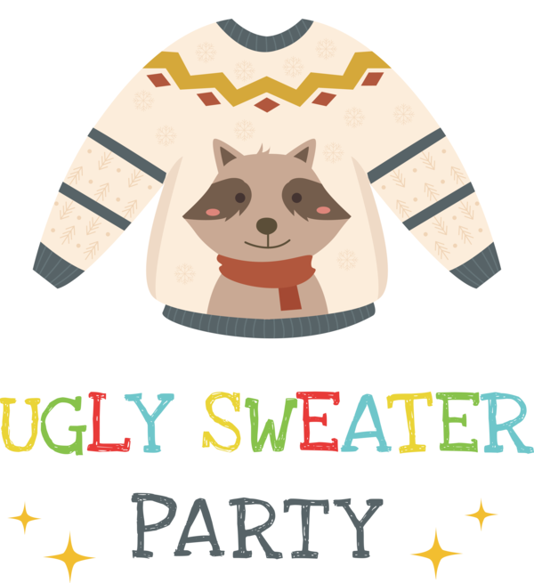 Transparent Christmas Ugly Sweater Christmas for Ugly Sweater for Christmas