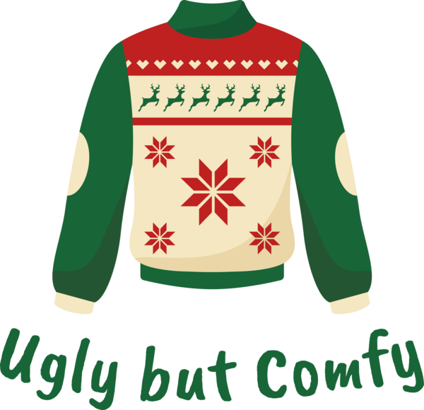 Transparent Christmas Christmas Sweater Ugly Sweater for Christmas Sweater for Christmas