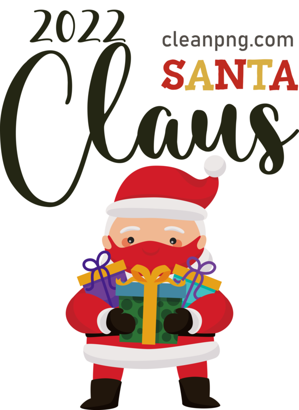 Transparent Christmas Merry Christmas Santa Claus for Santa Claus for Christmas