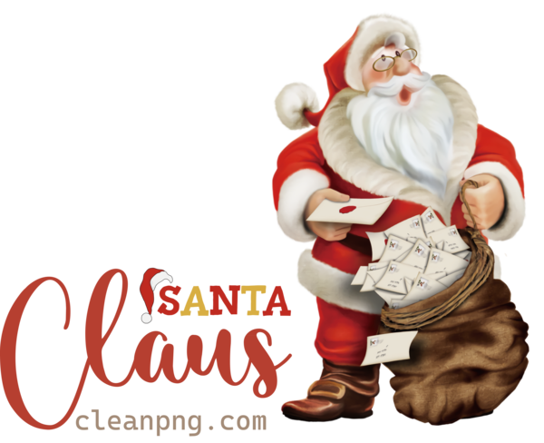 Transparent Christmas Santa Claus for Santa Claus for Christmas