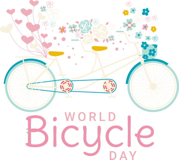 Transparent World Bicycle Day World Bicycle Day World Bike Day Bicycle for World Bike Day for World Bicycle Day