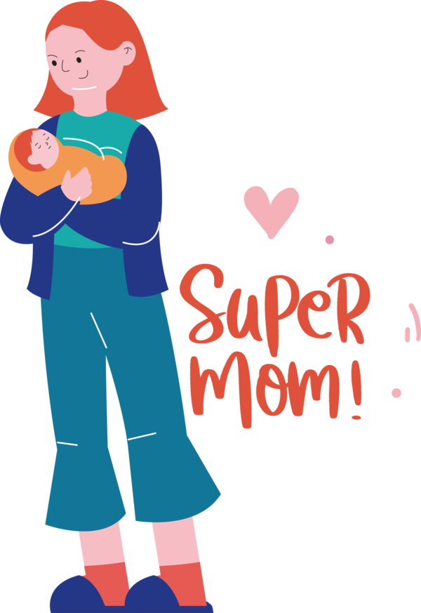 Transparent Mother's Day Mother's Day Super Mom for Super Mom for Mothers Day