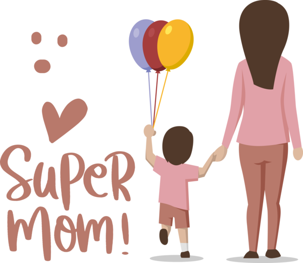 Transparent Mother's Day Mother's Day Super Mom for Super Mom for Mothers Day