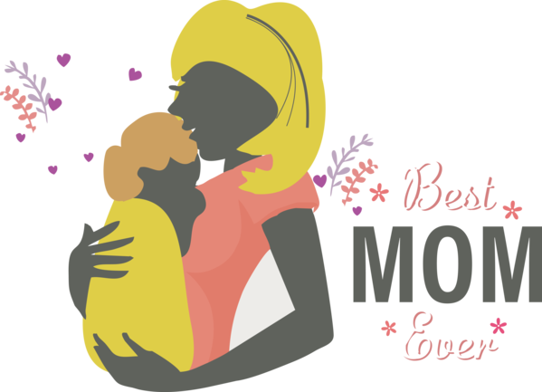 Transparent Mother's Day Mother's Day Best Mom Ever for Best Mom Ever for Mothers Day