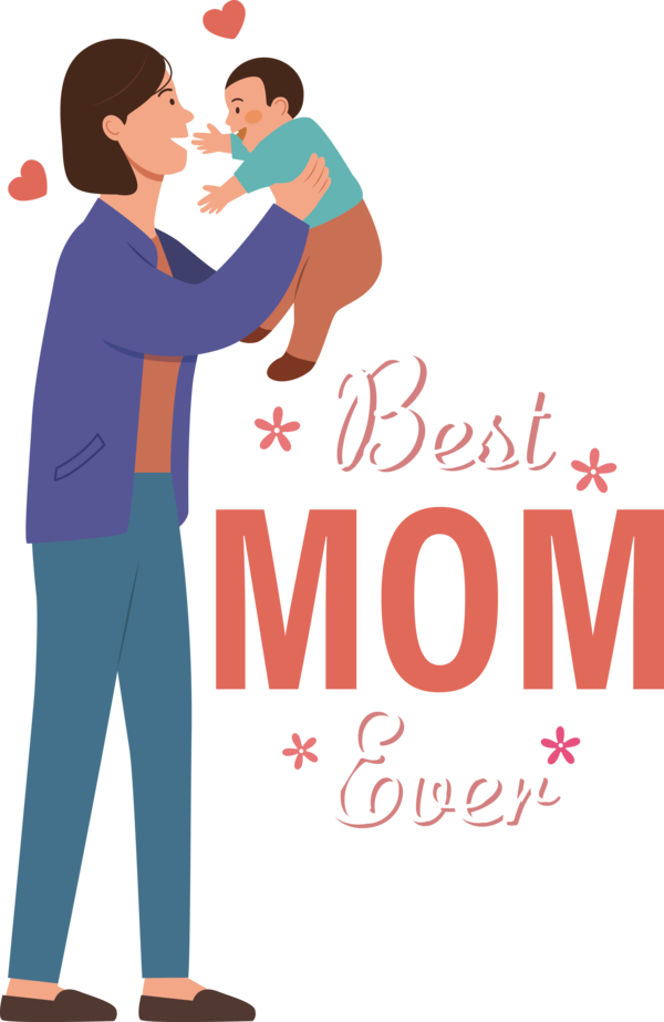 Transparent Mother's Day Best Mom Ever Mother's Day for Best Mom Ever for Mothers Day