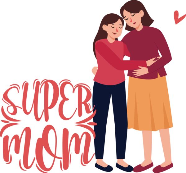 Transparent Mother's Day Super Mom Mother's Day for Super Mom for Mothers Day