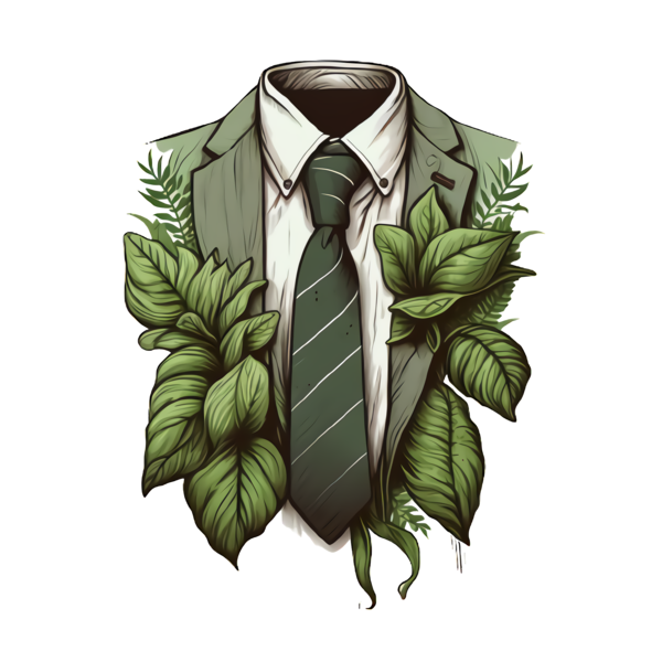 Transparent Father's Day tie shirt plants for Happy Father's Day for Fathers Day