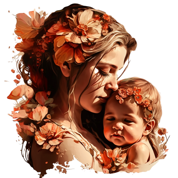 Transparent Mother's Day Mother's Day Mother and Kid for Mother and Kid for Mothers Day