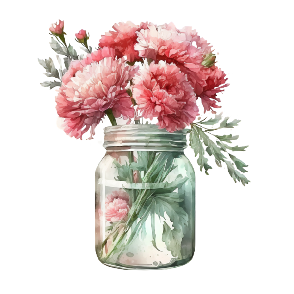 Transparent Mother's Day Carnations for Carnations for Mothers Day