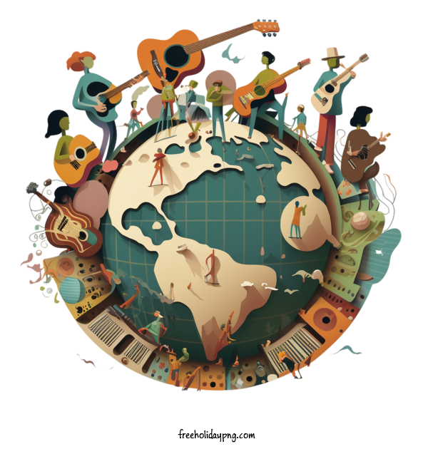 Transparent World Music Day World Music Day Make Music Day music for Make Music Day for World Music Day