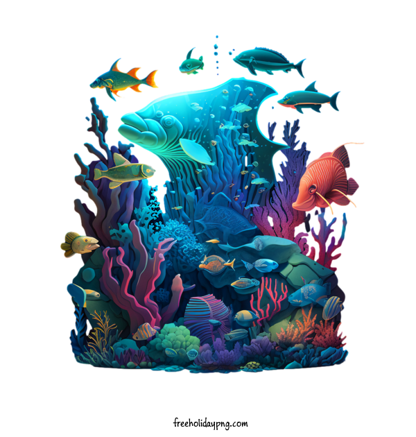 Transparent World Oceans Day World Oceans Day Oceans Day coral reef for Oceans Day for World Oceans Day