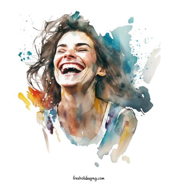 Transparent World Laughter Day World Laughter Day Laughing Avatar woman for Laughing Avatar for World Laughter Day