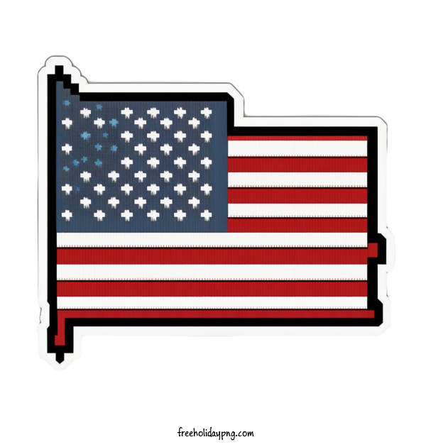 Transparent US Independence Day American Flag flag american for American Flag for Us Independence Day