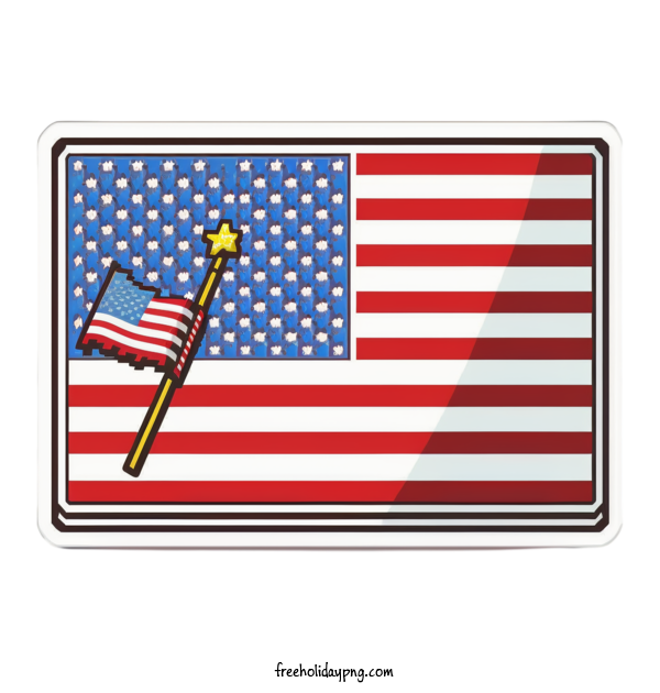 Transparent US Independence Day American Flag American flag patriotism for American Flag for Us Independence Day