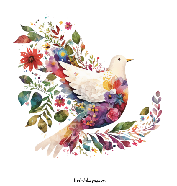 Transparent International Day of Peace International Day of Peace Dove Peace flower for Dove Peace for International Day Of Peace