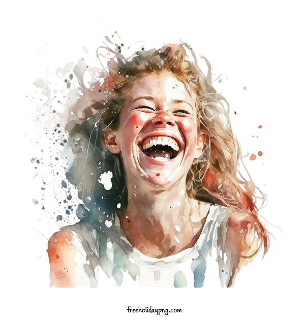 Transparent World Laughter Day World Laughter Day Laughing Avatar Laughing woman for Laughing Avatar for World Laughter Day