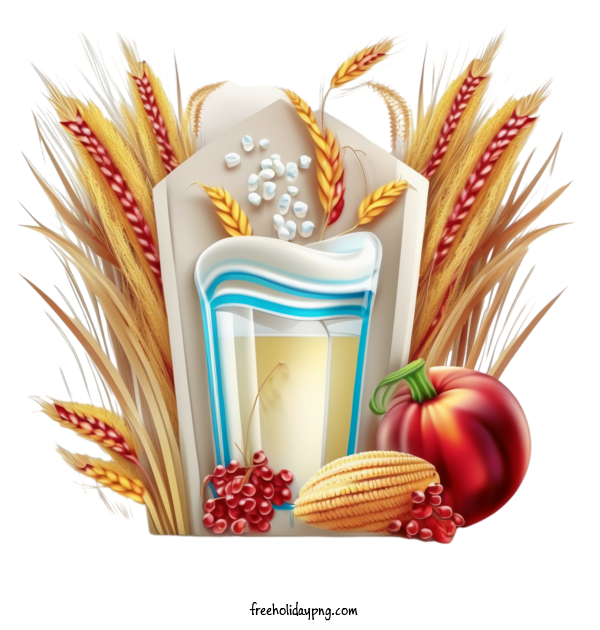 Transparent Shavuot Shavuot wheat grain for Happy Shavuot for Shavuot