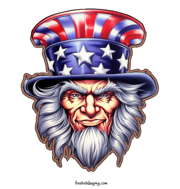 Transparent US Independence Day Uncle Sam Uncle Sam patriotic for Uncle Sam for Us Independence Day