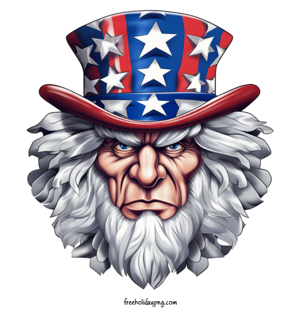 Transparent US Independence Day Uncle Sam Uncle Sam Patriotic for Uncle Sam for Us Independence Day