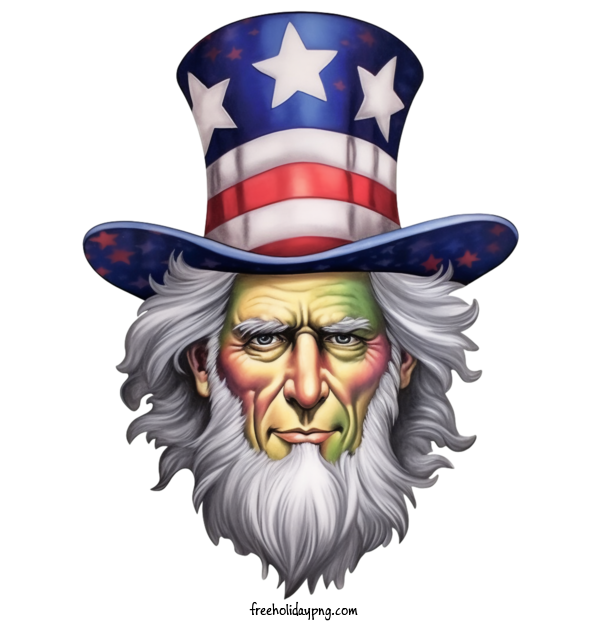 Transparent US Independence Day Uncle Sam Uncle Sam Patriotic for Uncle Sam for Us Independence Day