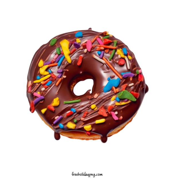 Transparent National Donut Day Donut chocolate doughnut for Donut for National Donut Day